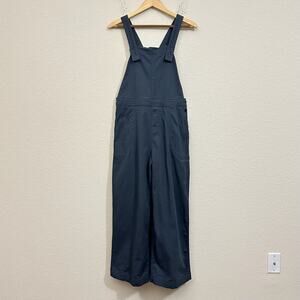 PATAGONIA Stand Up Cropped Overalls Midnight Blue Canvas Workwear